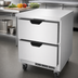 Thumbnail image #3 for Beverage-Air 27-Inch One-Section Worktop Refrigerator with 2 Drawers, Flat Top