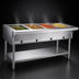 Thumbnail image #3 for Eagle Group 4-Well Stainless Steel Open Base Electric Hot Food Table, 63-1/2 in., 240V 3-Phase