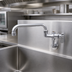Thumbnail image #3 for John Boos Lead-Free Add-On Faucet with 14-Inch Swing Spout