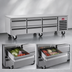 Thumbnail image #3 for Southbend Platinum Series 120-Inch Self-Contained Refrigerated Base with 8 Drawers