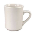 Thumbnail image #1 for Vertex China Vista VNT-V China Coffee Mug, 8 oz, Round, White, with Handle Case of 3 Dozen