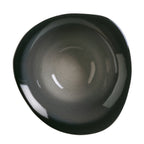 Thumbnail image #1 for Reserve by Libbey - Obsidian PEB-10-O Asian Soup Bowl, 17-3/8 oz, 6-7/8" Diameter, Organic Ribbed Porcelain