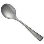 Thumbnail image #1 for 1880 Hospitality Lexia by Oneida® T576SBLF Bouillon Spoon, 6-1/4", Solid Heavy Weight, 18/10 Stainless Steel, Relic Finish 1 Dozen