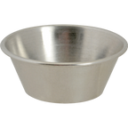 Thumbnail image #1 for AllPoints Foodservice Parts & Supplies 2571067 1.5 Oz Stainless Steel Sauce Cup