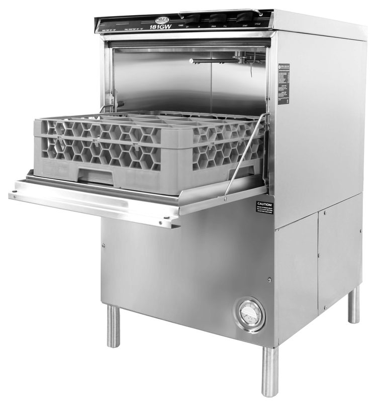 Product image #2 for CMA Dishmachines 181GW High Temperature Undercounter Door-Type Glasswasher