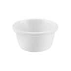 Thumbnail image #1 for CAC China MRKF-4 4 oz White Melamine Round Ramekin Case of 8 Dozen