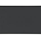 Thumbnail image #2 for Cal-Mil Hudson 26110-1220-13 Rectangular Melamine Display Tray, Matte Black, Raised Rim, 21.5 x 13.25 x 1.5 in Case of 3