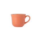 Thumbnail image #1 for Tuxton China Concentrix CPF-0702 8 oz Ceramic Coffee Cup, Papaya Case of 2 Dozen
