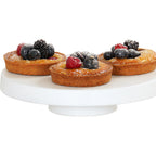 Thumbnail image #1 for Cal-Mil 23755-102-15 Round Melamine Buffet Pedestal, White, 10.25" Diameter x 2.25"H
