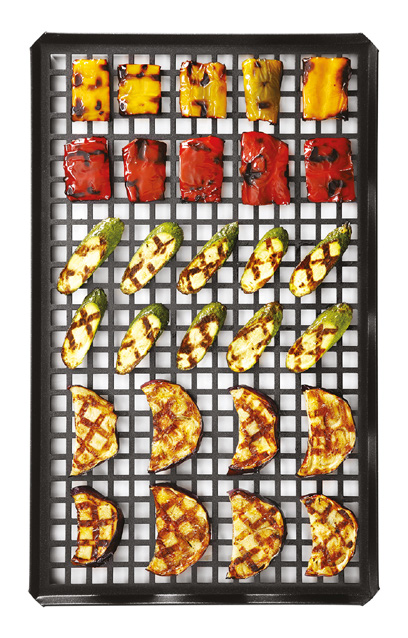 Product image #2 for Lainox GV110 Square Non-Stick Aluminum Grilling Grid for Vegetables, 1/1 GN