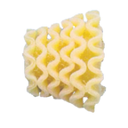 Thumbnail image #1 for Arcobaleno Pasta Equipment AMFE50#261S 25mm Square Radiatori Pasta Extruder Die, Bronze