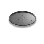 Thumbnail image #1 for Chicago Metallic Bakeware BĀKALON 49108 10-Inch Perforated Thin-Crust Pizza Pan, 14-Gauge Hardcoat Aluminum Case of 6