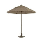 Thumbnail image #1 for Grosfillex Windmaster 98318131 Round Patio Umbrella, 7-1/2 ft., Aluminum Pole, Taupe