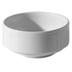 Thumbnail image #1 for Tableware Solutions USA Mont Blanc by Continental 66CCMOB128 10 oz Round White China Soup Bowl, Handleless, Stackable Case of 24