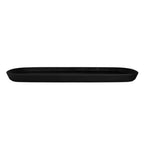 Thumbnail image #2 for Steelite International Creations, Cali 7181TM521 Melamine Rectangular Serving Tray, Black, 14.5 x 7 x 1 Inch