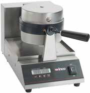 Product image #5 for Winco BWM-07 7-Inch Round Single Countertop Belgian Waffle Maker