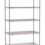Thumbnail image #1 for Metro Super Erecta SE-2436K4-86-S5 Wire Stationary Starter Wire Shelving Unit, 36"W x 24"D x 86"H, 800 lb. capacity per shelf, 2000 lb. capacity per