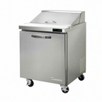 Thumbnail image #1 for Blue Air FSE LLC BLPT28-HC One-Section Sandwich Prep Table, 27-1/2"W, 8 1/6-Size Pan Capacity, 1 Door, Stainless Steel