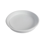 Thumbnail image #1 for G.E.T. Bugambilia IR101CH Round Cast Aluminum Food Pan Insert, Resin-Coated Chocolate, 157-1/5 oz., 14.76" Diameter x 2.17" Deep