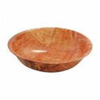 Thumbnail image #1 for TableCraft Products 207 Woven Wood Salad Bowl, 7" Diameter, 18 oz, Mahogany Case of 12