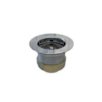 Thumbnail image #1 for ATSMFG MET MET-HS-141 ATS MFG Mini-Basket Sink Strainer, Flat with Flange, 1-7/8 in Opening, 1-1/2 in NPS Drain Outlet