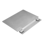 Thumbnail image #1 for Omcan 49193 Side Splash Guard, for fryer model 47331, 44591, 47739 & 47740, removable for cleaning, fits either side, stainless steel