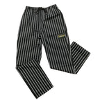 Thumbnail image #1 for Thunder Group CHP202CHM Relaxed-Fit Men's Chef Pants, Medium, 65/35 Poly/Cotton, Chalk Stripe Case of 12