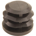 Thumbnail image #1 for AllPoints Foodservice Parts & Supplies 1211100 Round Black Plastic Inside Cap for 7/8 in OD Tubing