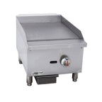 Thumbnail image #1 for Magic Chef Commercial E-Series M16TG Countertop Natural Gas Commercial Griddle, Thermostatic, 16"W x 19.4"D, 5/8" Smooth Steel Plate