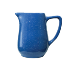 Thumbnail image #1 for International Tableware Campfire CF-60 Ceramic Creamer, 13 oz, Speckle Ocean Blue, with Handle 1 Dozen