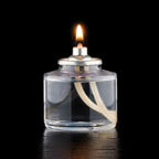 Thumbnail image #1 for Hollowick/Steelite HD26 Disposable Clear Plastic Fuel Cartridge, 26-Hour Burn, 2" Diameter x 2-1/4" Height