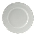 Thumbnail image #1 for Tuxton China Charleston SCA-104 Porcelain Plate, 10-3/4 in, Round, Scalloped Edge 1 Dozen
