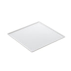 Thumbnail image #1 for Tableware Solutions USA Leone T8425 Square Melamine Serving Tray, 12" x 12", White