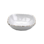 Thumbnail image #1 for G.E.T. GET SB-5-UM Square Melamine Monkey Dish, 5 oz, 4-1/4" x 4-1/4" x 1"H, Cream Dozen Case of 4 Dozen