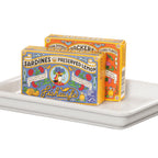 Thumbnail image #1 for Cal-Mil 3505-15W Melamine Serving Tray, White, 9"W x 6.5"D x 1"H, Dishwasher Safe Case of 6
