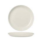 Thumbnail image #1 for Tuxton China Malibu MWA-094 Ceramic Coupe Plate, Round, 9-1/2" Diameter 1 Dozen