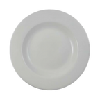 Thumbnail image #1 for Vertex China London LD-23 Porcelain Pasta Bowl, 18 oz., 11-3/4" Round, Low Profile, Rimmed, Bone White 1 Dozen