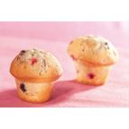 Thumbnail image #2 for Matfer Bourgeat Flexipan 336044 15-Cavity Crown Muffin Mold, 3 oz, Nonstick Silicone, 21 x 13 in