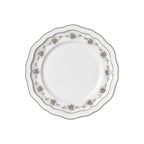 Thumbnail image #1 for Steelite International Folio, Porcelain 62531FP812 9-Inch Round Porcelain Rim Plate, Scalloped Edge Case of 2 Dozen