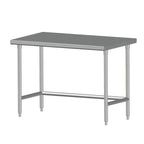 Thumbnail image #1 for SPG International Universal Stainless 6SLC-30 72" Stainless Steel Work Table, 30"D, 16-Gauge 300 Series Top, No Backsplash