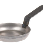 Thumbnail image #1 for JB Prince De Buyer U536 Blini Pan, 4-1/2-Inch Diameter, Riveted Handle, Carbon Steel