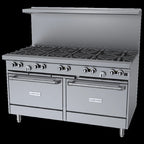 Thumbnail image #2 for Garland US Range U Series Ranges U60-10CC 60-Inch Stainless Steel Gas Range with 10 Open Burners and 2 Convection Ovens
