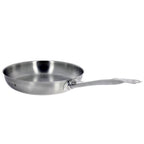 Thumbnail image #1 for JB Prince De Buyer S463 20 Stainless Steel Uncoated Fry Pan, 7.9-Inch Diameter, Riveted Handle