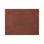 Thumbnail image #1 for Risch Tuxedo TABLEMAT-LTH 17X13 Bonded Leather Rectangular Table Mat, 17 x 13 in, Stitched Edges, Black Non-Skid Backing Case of 25