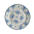 Thumbnail image #1 for Steelite International HL Ivory HL54463889 9" Round China Plate, Carolyn Liliana Blue, Scalloped Edge Case of 2 Dozen