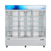 Thumbnail image #6 for KoolMore 80-Inch 3-Section Glass Door Merchandiser Freezer, 52 Cu. Ft., White