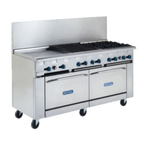 Thumbnail image #1 for Royal Range of California Delux Series RDR-RANGE BASE 24 24" Gas Restaurant Range Base with 1 Space Saver Oven