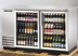 Thumbnail image #5 for Two-Section Glass Swing Door Back Bar Cooler, 58-7/8 Inch, Stainless Steel, Left-Side Condensing Unit