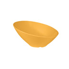 Thumbnail image #1 for Thunder Group CR804YW Angled Melamine Bowl, 12 oz, Yellow, 6-1/2 x 6-5/8 x 3-1/4 in Case of 6 Dozen