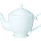 Thumbnail image #1 for Steelite International William Edwards, Classic White 82000AND0213 Bone China Teapot Lid, 3.375 x 2.25 in, Classic White